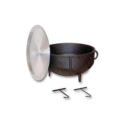 King Kooker 10 Gallon Heavy Duty Cast Iron Jambalaya Pot