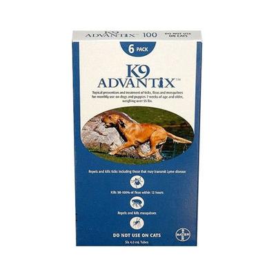 K9 Advantix for Dogs over 55 lbs (Blue) 04 Pack - Extra Large Dogs