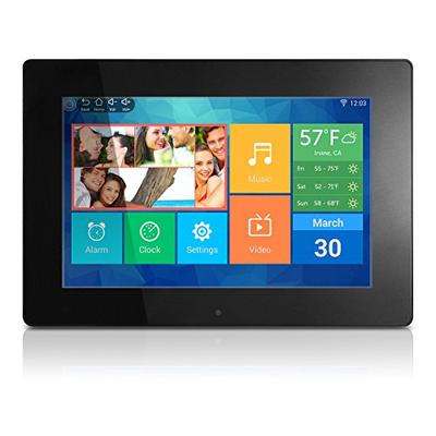 10" WiFi Digital Photo Frame with Touchscreen IPS LCD Display and 8GB Built-in Memory 1024x600 (16:9