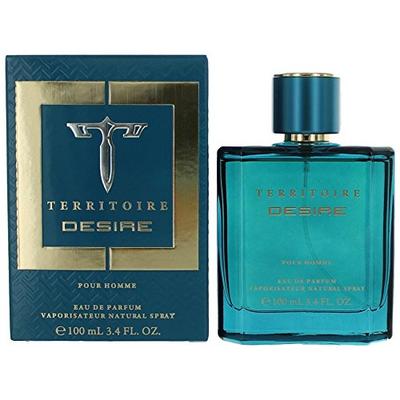 Territoire Desire by YZY Perfume Eau De Parfum Spray 3.4 oz for Men