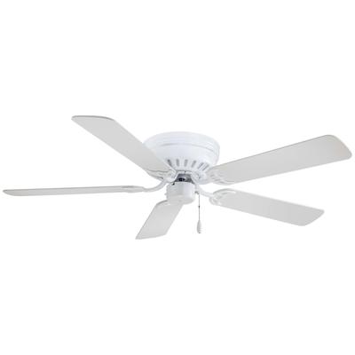 Minka Aire Mesa Flush Mount Fan - F565-WH